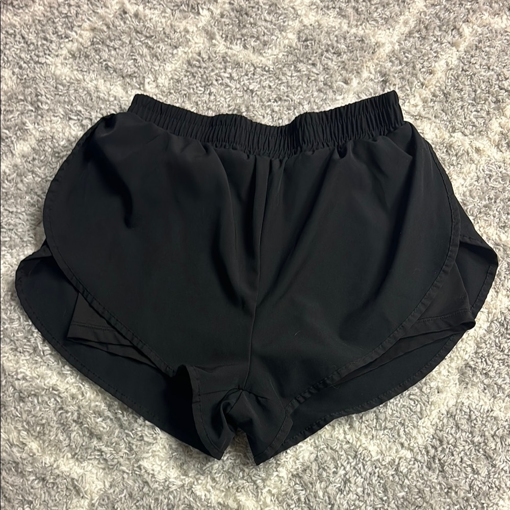 SHEIN Black Women's Athletic Shorts